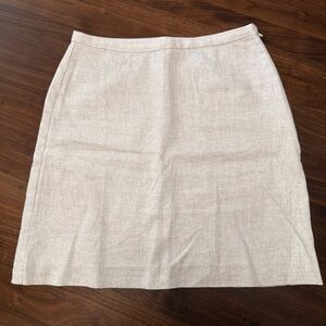 NWOT Banana Republic Linen-Blend Mini Skirt